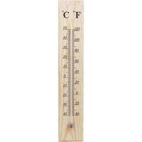 Benson Thermometer - binnen en buiten - hout - met ophangoogje
