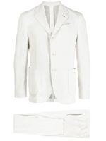 Lardini costume à veste à simple boutonnage - Blanc - thumbnail