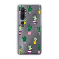 Sanseveria: Xiaomi Mi Note 10 Pro Transparant Hoesje