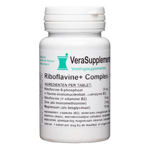 VeraSupplements Riboflavine+ Complex Tabletten