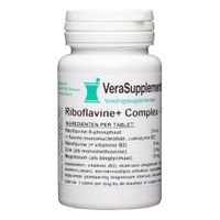 VeraSupplements Riboflavine+ Complex Tabletten - thumbnail