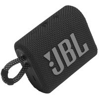 JBL Go 3 Draagbare Waterbestendig Bluetooth Speaker - Zwart - thumbnail
