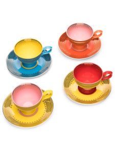 POLSPOTTEN lot de 4 tasses Grandma Espresso - Orange