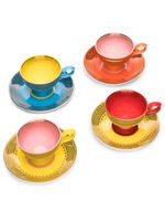 POLSPOTTEN lot de 4 tasses Grandma Espresso - Orange