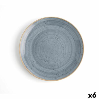 Dinerbord Ariane Terra Blauw Keramisch (6 Stuks)