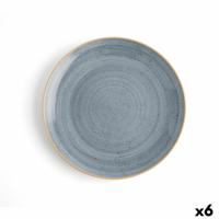 Dinerbord Ariane Terra Blauw Keramisch (6 Stuks)