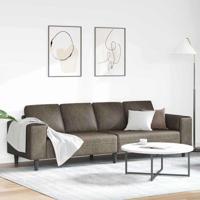 Bankstel Donkergrijs Faux suede leer
