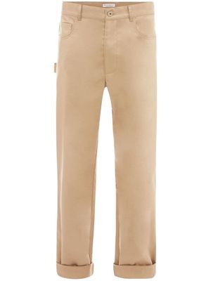 JW Anderson pantalon chino à coupe droite - Tons neutres