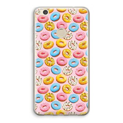 Pink donuts: Huawei Ascend P8 Lite (2017) Transparant Hoesje