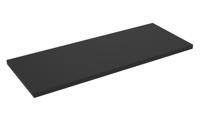 Topblad BWS Lyanna 120x46 cm Mat Zwart