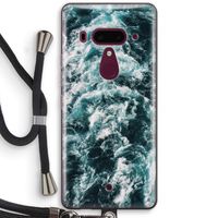 Zee golf: HTC U12+ Transparant Hoesje met koord