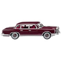 Wiking 015604 H0 Auto Mercedes Benz 600, wijnrood