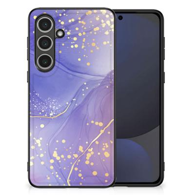 Kleurrijke Telefoonhoesje voor Samsung Galaxy S24 FE Watercolor Paars