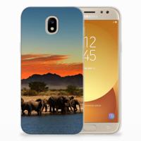 Samsung Galaxy J5 2017 | TPU Hoesje | Olifanten Samsung Galaxy J5 2017 | TPU Hoesje | Olifanten