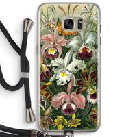 Haeckel Orchidae: Samsung Galaxy S7 Edge Transparant Hoesje met koord