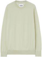 Jil Sander crew-neck wool jumper - Vert