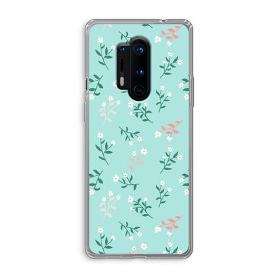 Small white flowers: OnePlus 8 Pro Transparant Hoesje