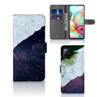 Samsung Galaxy A71 | Book Case | Sea in Space