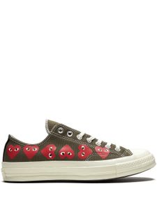 Comme Des Garçons Play x Converse baskets Chuck 70 'Multi Hearts' - Vert