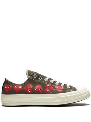 Comme Des Garçons Play x Converse baskets Chuck 70 'Multi Hearts' - Vert