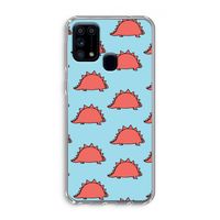 Dinosawrr: Samsung Galaxy M31 Transparant Hoesje