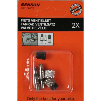 Benson Ventielset - 2-delig - vervangset - Hollands fietsventiel