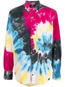 Mauna Kea chemise en velours côtelé à imprimé tie dye - Rose