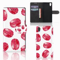 Sony Xperia XA1 | Book Cover | Pink Macarons