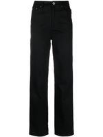 ROTATE BIRGER CHRISTENSEN pantalon droit à ornements en cristal - Noir