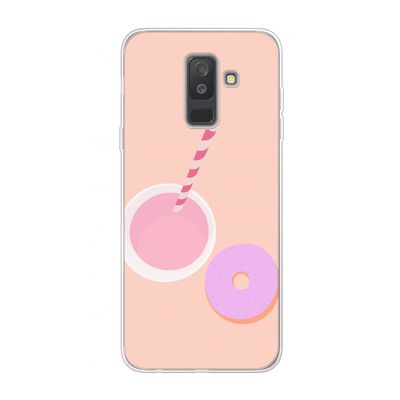 Donut: Samsung Galaxy A6 Plus (2018) Transparant Hoesje