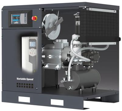 Aircraft compressor "a-k-max 7.5-10-270 k vs (ie3)". compressor a-k-max 7,5-10-270k vs