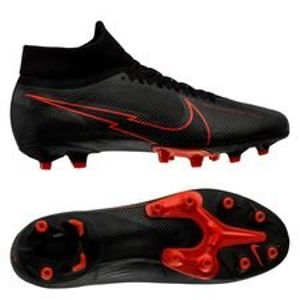 Nike Mercurial Superfly 7 Pro AG-PRO Black X Chile Red - Zwart/Rood/Grijs