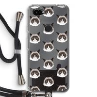 It's a Purrr Case: Pixel 3a Transparant Hoesje met koord It's a Purrr Case: Pixel 3a Transparant Hoesje met koord
