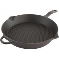 Cuisinova grillpan 28 x 5 cm gietijzer zwart - thumbnail