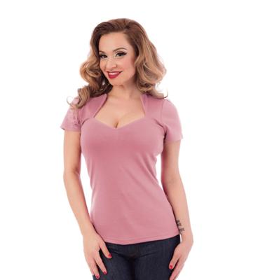 Steady Sophia Top Blush Pink-XL