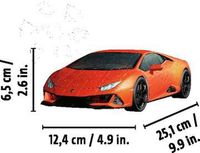 Ravensburger 3D puzzel Lamborghini Huracán EVO - 108 stukjes - thumbnail