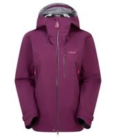 Rab Firewall Mountain Hardshell Jas Dames Mulberry L