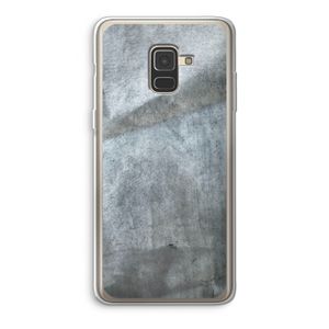 Grey Stone: Samsung Galaxy A8 (2018) Transparant Hoesje