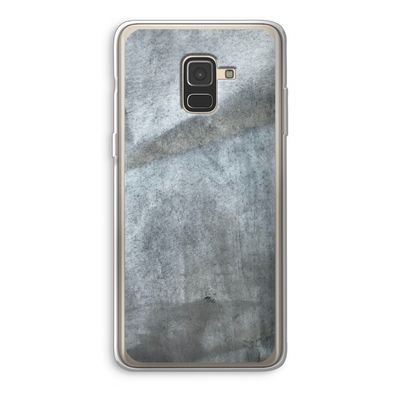 Grey Stone: Samsung Galaxy A8 (2018) Transparant Hoesje