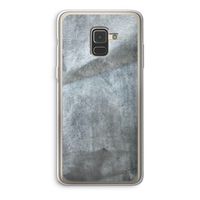 Grey Stone: Samsung Galaxy A8 (2018) Transparant Hoesje