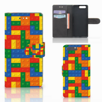 Huawei P10 Telefoon Hoesje Blokken - thumbnail