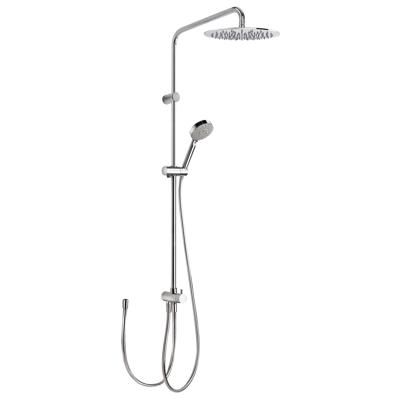 Tres ECO glijstang set met regendouche 96 cm rond chroom