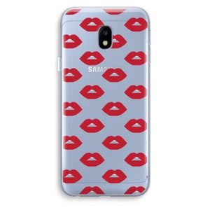 Lips: Samsung Galaxy J3 (2017) Transparant Hoesje