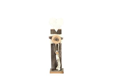 Hart o/standaard Pernel S naturel 13x5x36,5 13x5x3