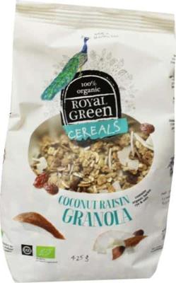Kokos Rozijn Granola (Royal Green - 425 gram)