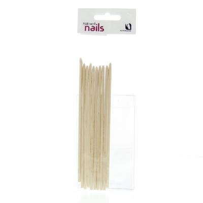 Sibel Nails Tools Houten Manicurestokjes 15cm 10Stuks