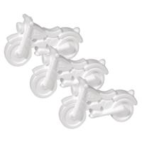 3x stuks Motor gemaakt van piepschuim 3x stuks Motor gemaakt van piepschuim