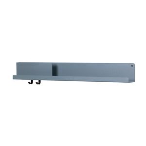 Muuto Folded Wandplank Blue Grey - Large