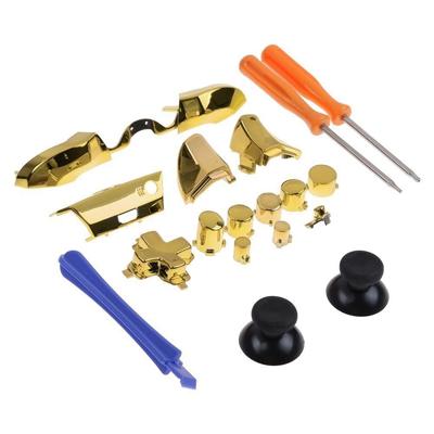 Volledige set game controller handvat kleine fittingen met schroevendraaier voor Xbox One ELITE (goud)