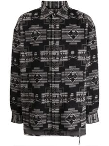 Mastermind World chemise Chimayo à motif en jacquard - Noir